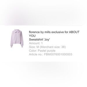 This ABOUT YOU Florence By Mills Exclusive ‘Joy Sweatshirt’